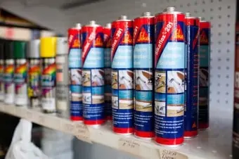 Tubes of marine adhesive sealant